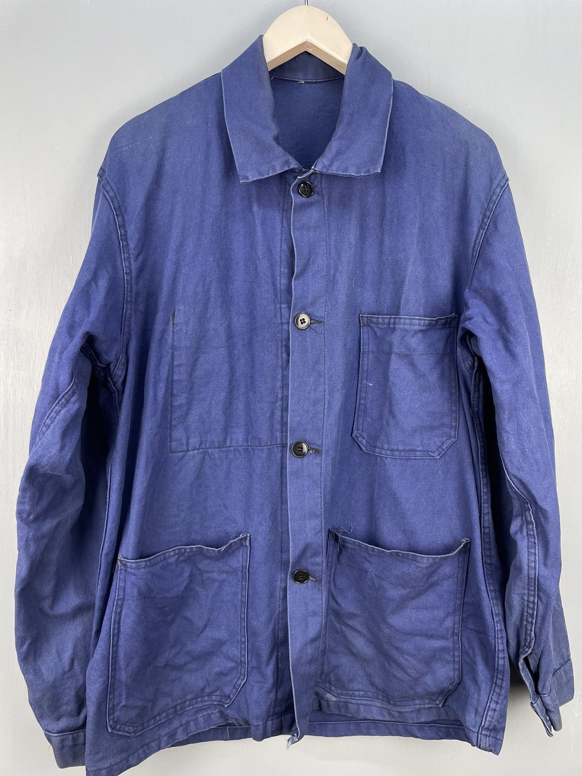 Vintage Vintage French Work button up jacket Size US M / EU 48-50 / 2 - 3 Thumbnail