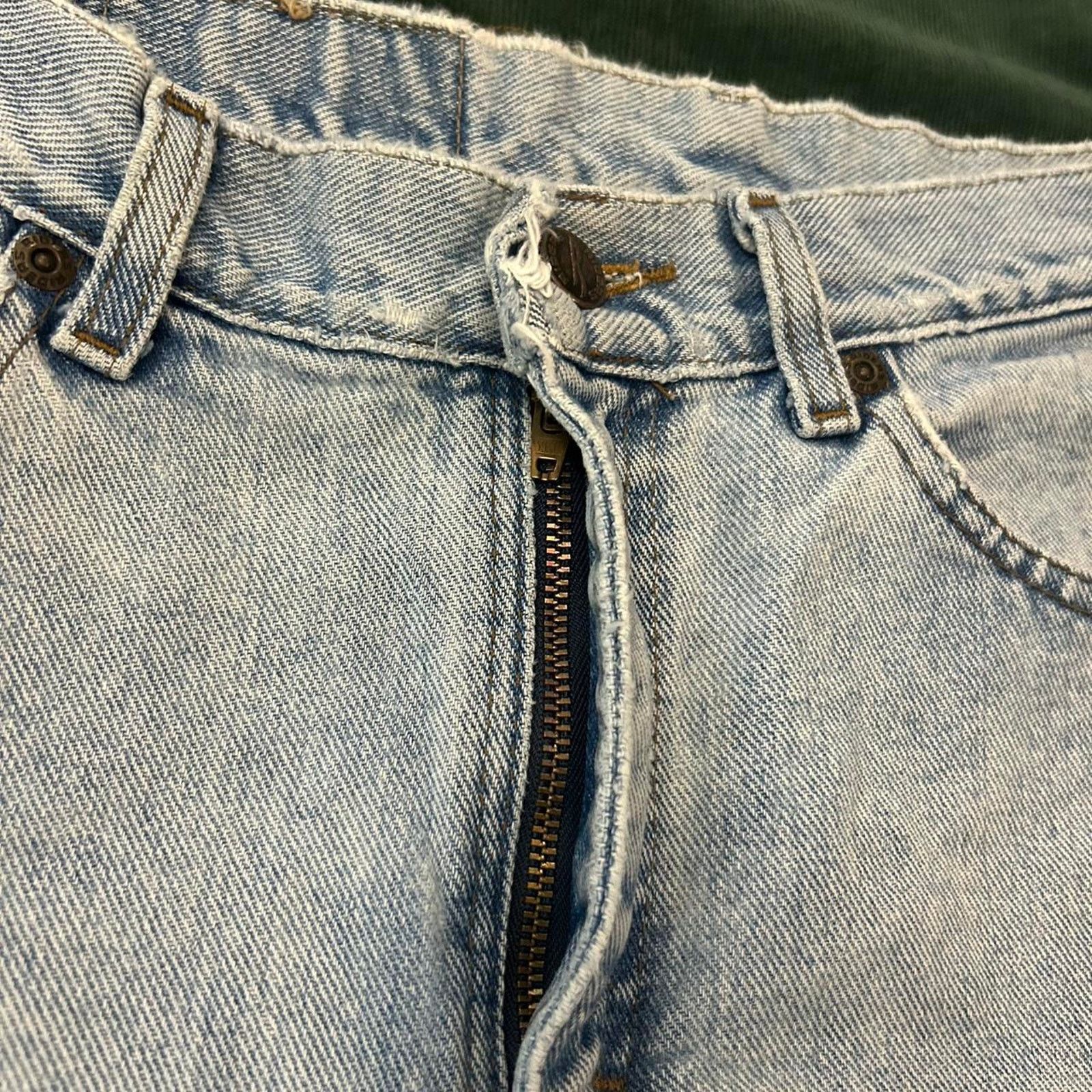 Lee Y2k lee rider distressed shorts Size 34" / US 12 / IT 48 - 3 Thumbnail