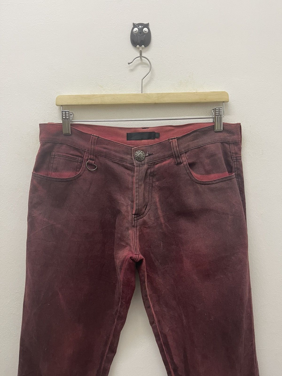 Le Grande Bleu (L.G.B.) Rare Vintage Japanese ROSHELL Seditionaries Punk Goth Size US 33 - 8 Thumbnail