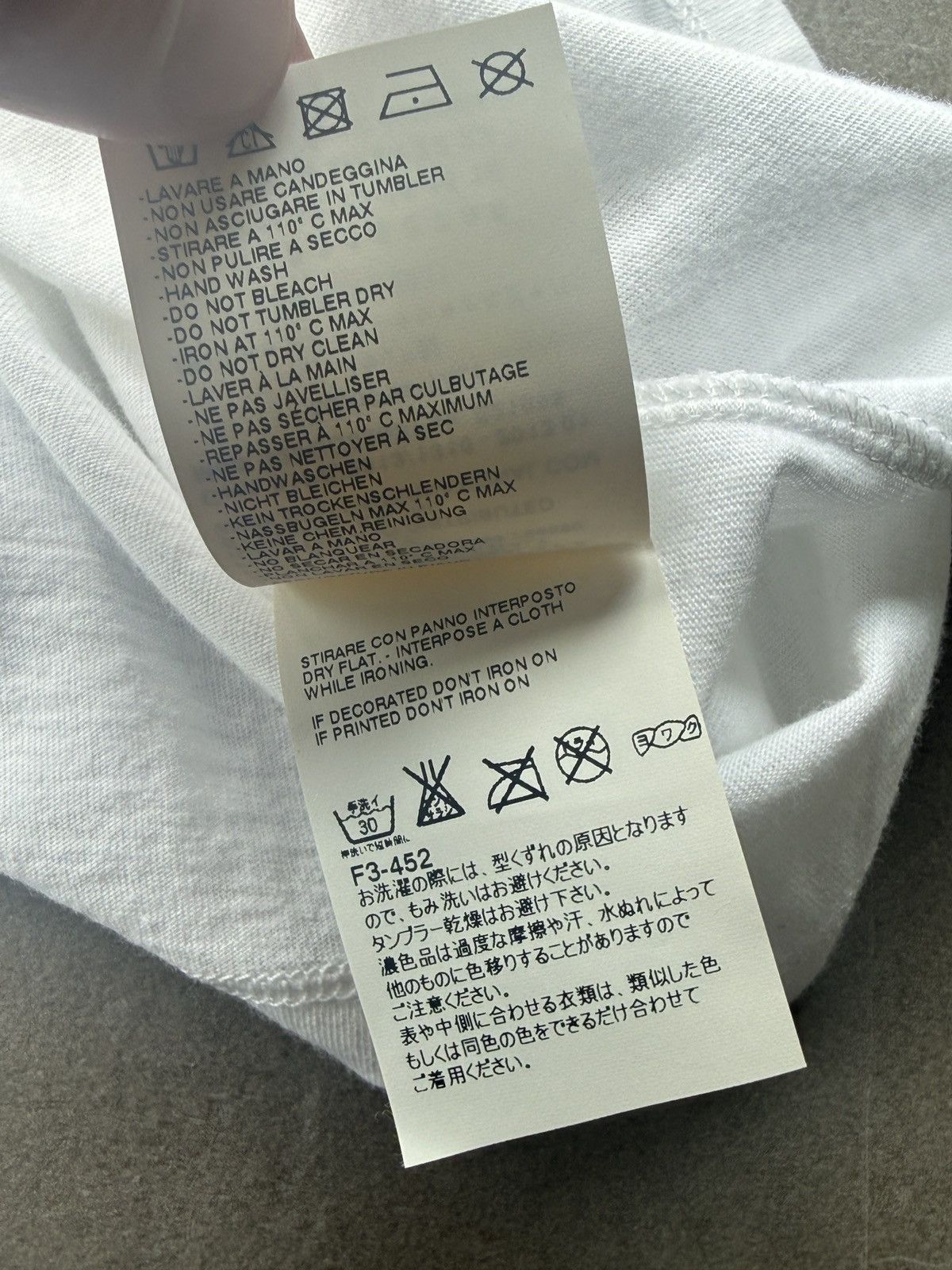 Maison Margiela Early Martin Martin Margiela 10 Mens White Cotton T Shirt 50 Size US M / EU 48-50 / 2 - 11 Thumbnail
