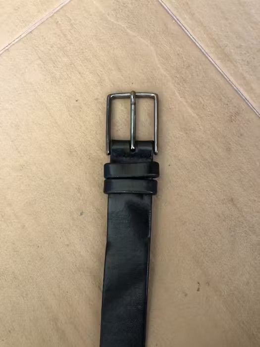 Gap × Leather Vintage Gap Leather Buckle Belt Size ONE SIZE - 4 Thumbnail