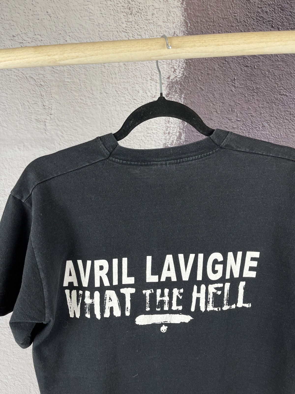 Fruit Of The Loom × Vintage FOTL vintage y2k Avril Lavigne What the Hell tee shirt Size US M / EU 48-50 / 2 - 8 Thumbnail