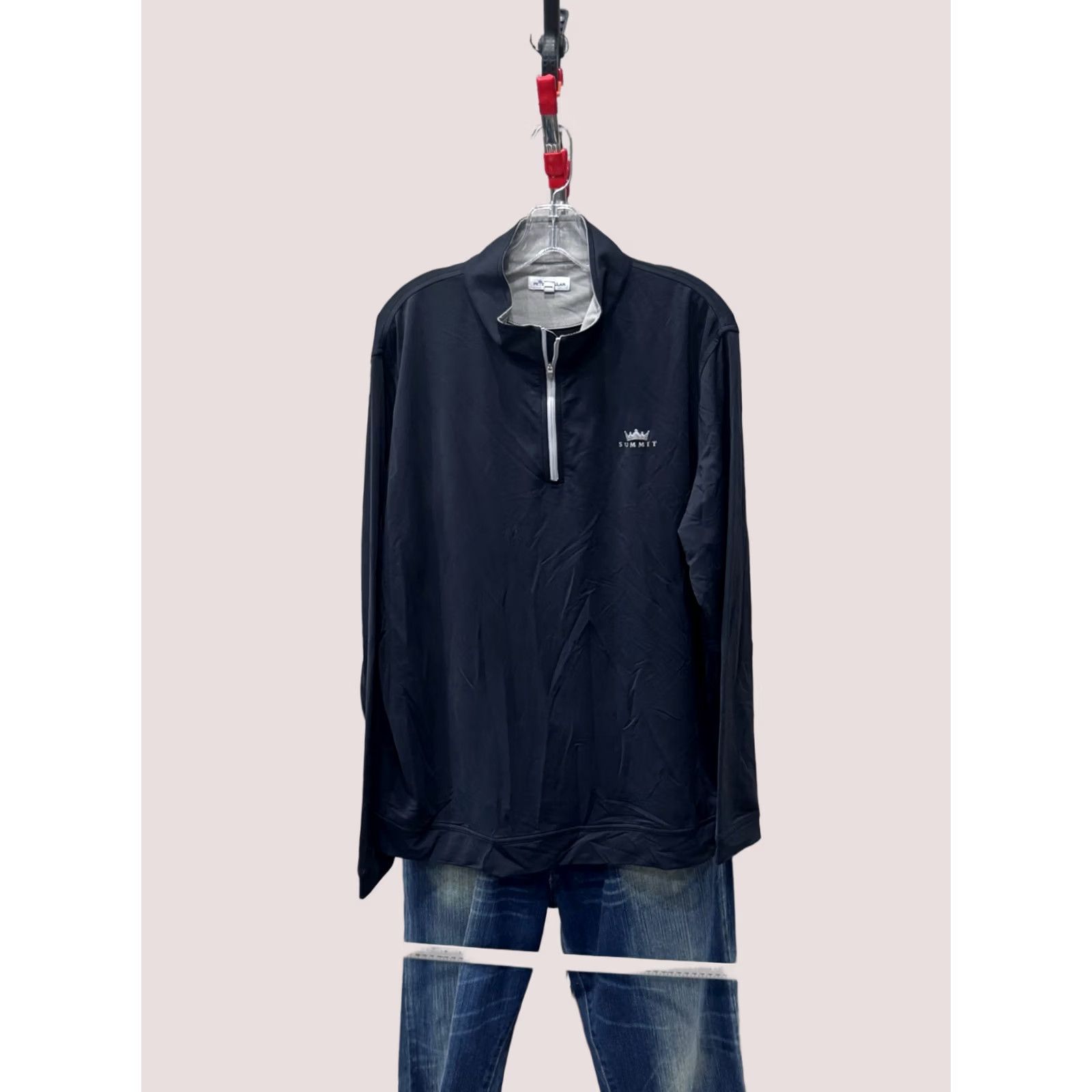 Peter Millar Peter Millar The Summit Golf Sweater Shirt XL Mens Embroidered Black Multicolor Cardigan Size US XL / EU 56 / 4 - 1 Thumbnail