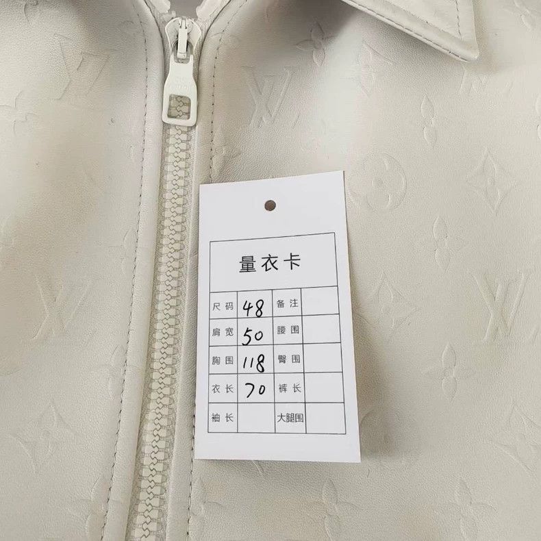 Louis Vuitton Louis Vuitton Solid full-print logo patchwork leather jacke Size US M / EU 48-50 / 2 - 6 Thumbnail