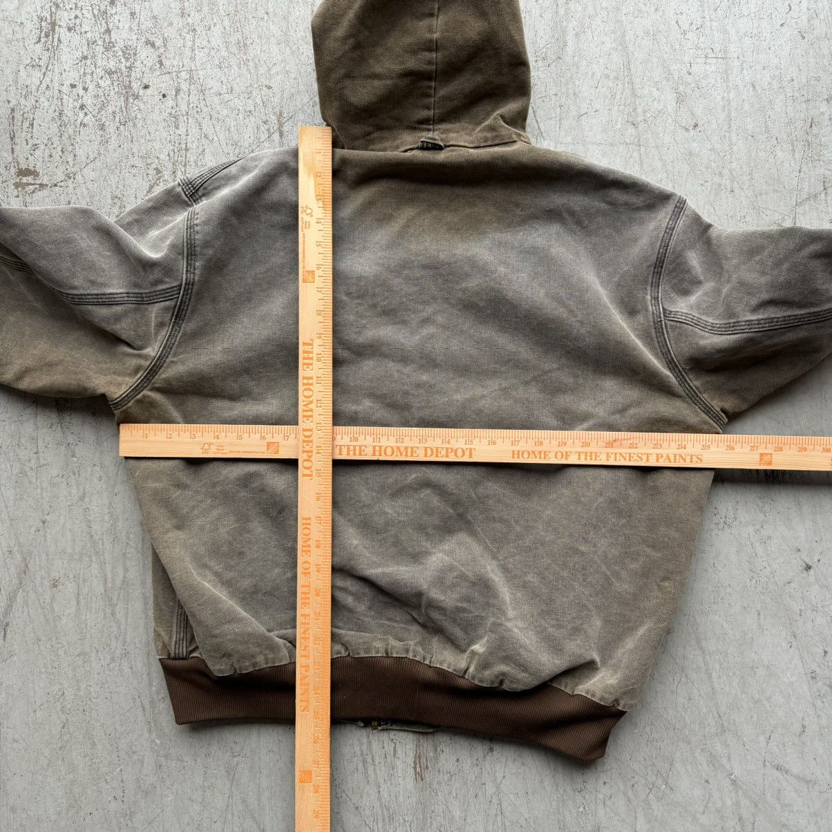 Carhartt × Vintage Carhartt 90’s Vintage Jacket Sand Faded Hooded Sz XL Size US XL / EU 56 / 4 - 5 Thumbnail