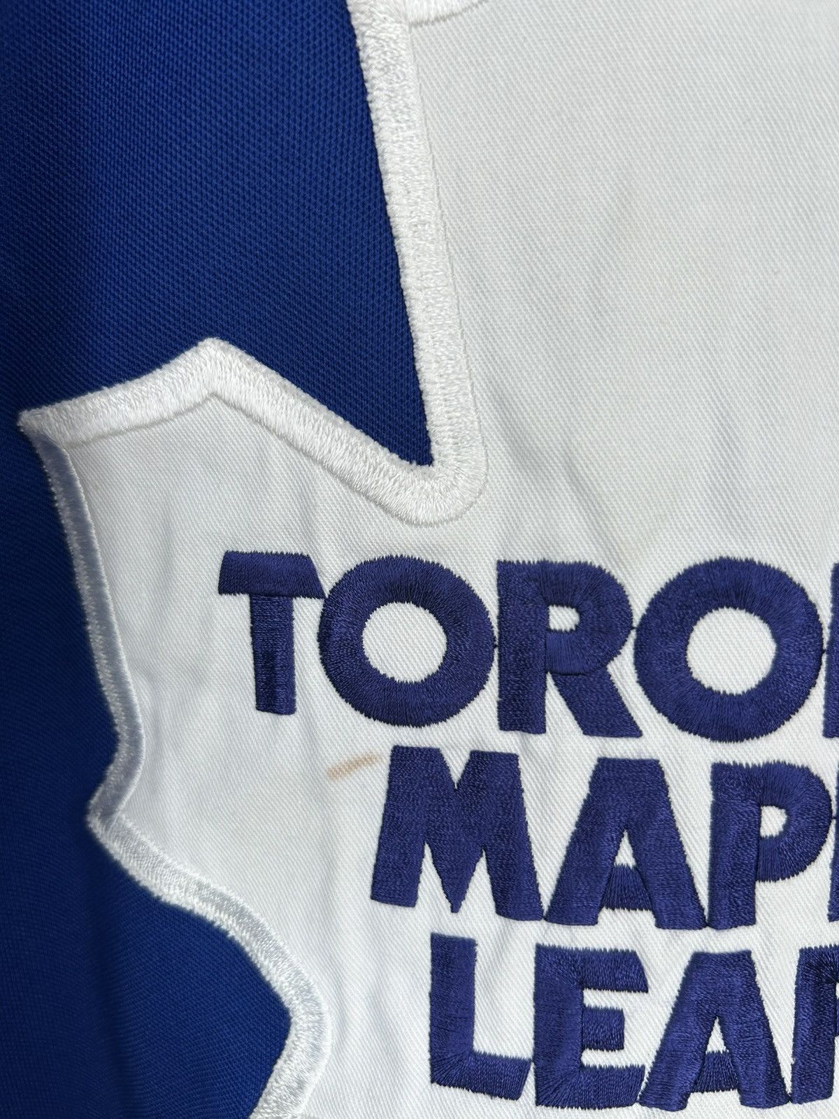 Ccm Vintage CCM Toronto Maple Leafs Center Ice Jersey Size US XXL / EU 58 / 5 - 6 Thumbnail