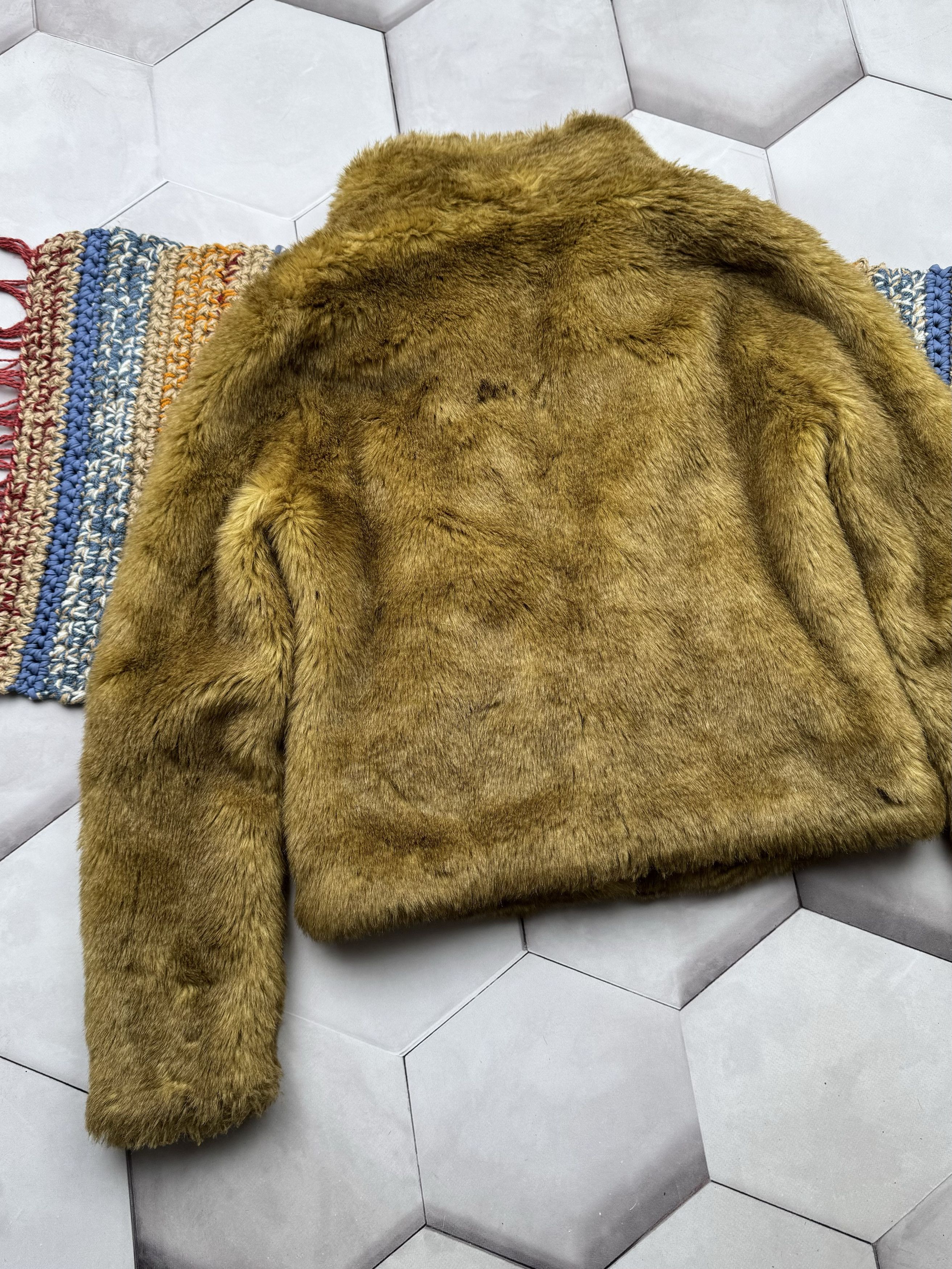 Vintage Vintage Faux Fur Cropped Jacket (E4) Size M / US 6-8 / IT 42-44 - 6 Thumbnail