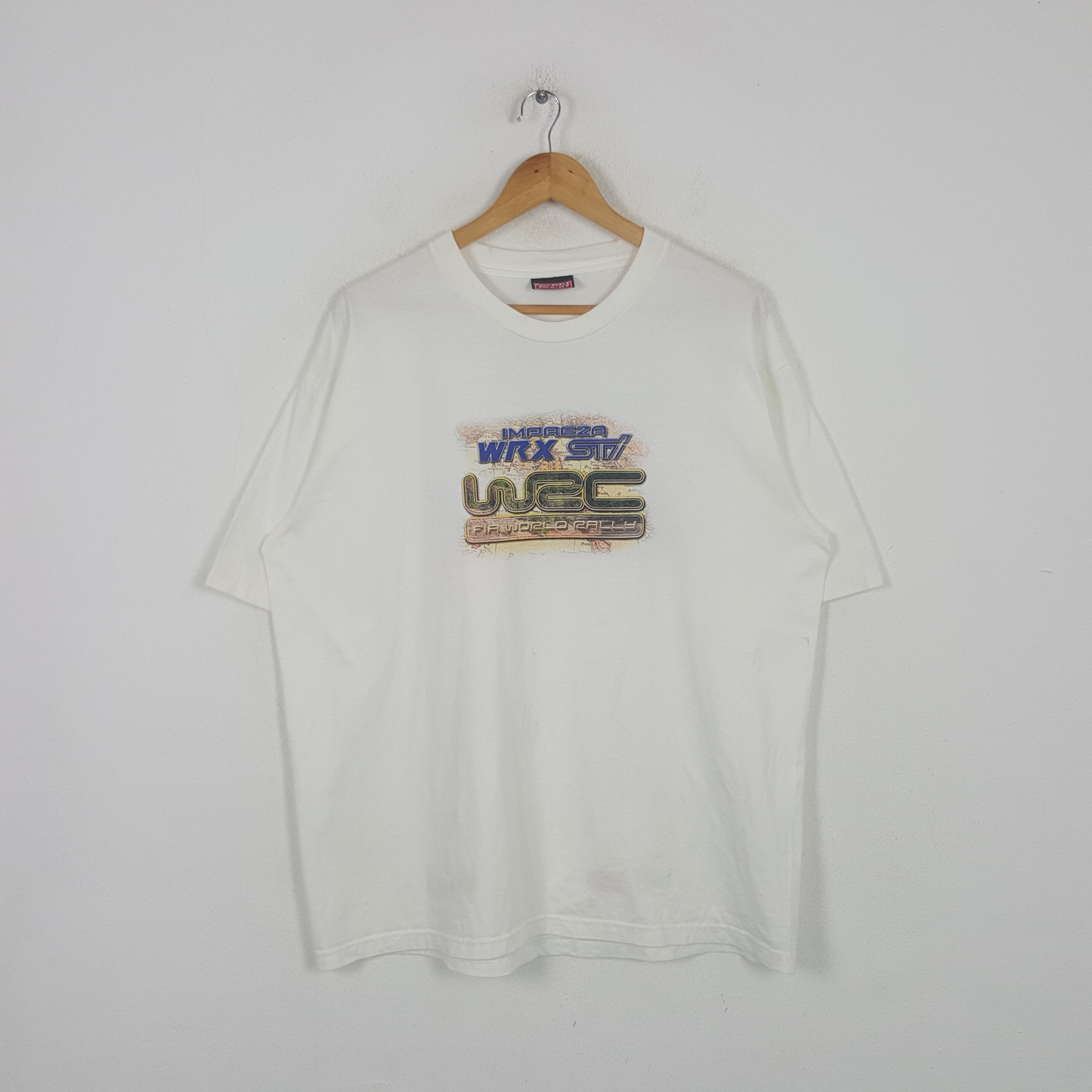 Vintage Vintage Subaru Impreza WRX STI Rally Team Tshirt RR11 Size US XL / EU 56 / 4 - 3 Thumbnail