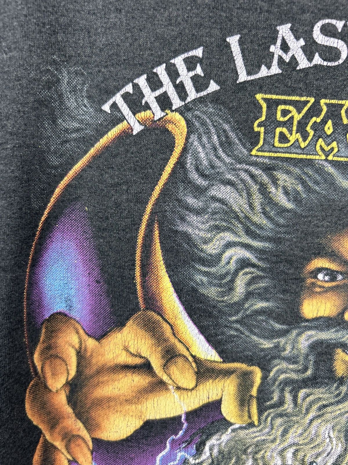 Harley Davidson Vintage 90s Harley Davidson The Last Biker on Earth Wizard Size US L / EU 52-54 / 3 - 9 Thumbnail