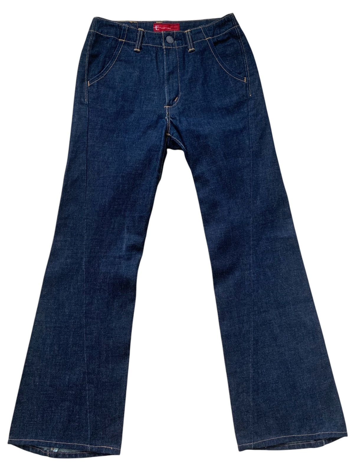 Edwin × Japanese Brand 🔥 Edwin E Function For Youth Flare Denim Jeans Pants Size 25" / US 0 / IT 36 - 1 Thumbnail