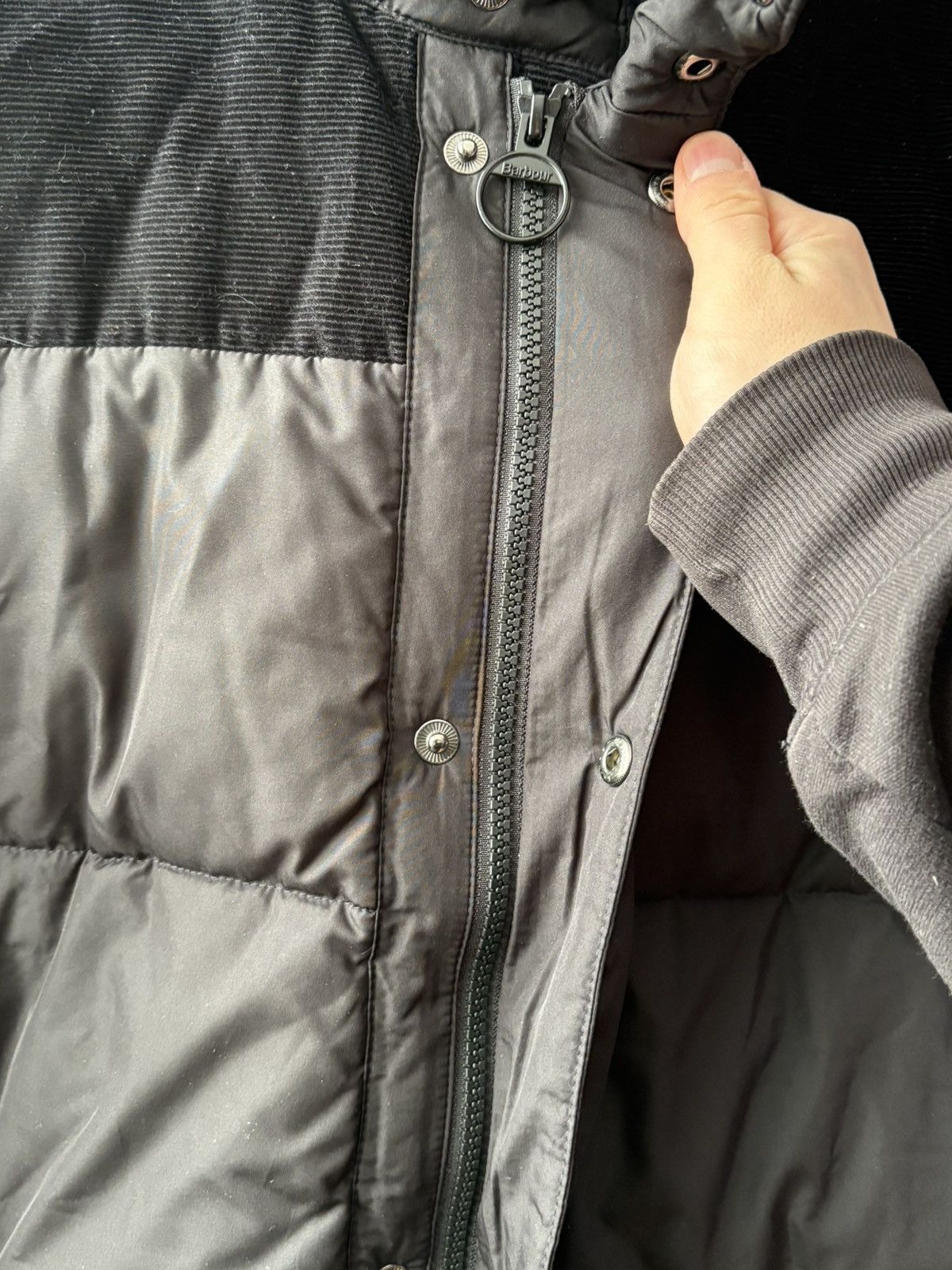 Barbour BARBOUR FIBREDOWN Spean Puffer Jacket Men’s Black Size M Size US M / EU 48-50 / 2 - 7 Thumbnail