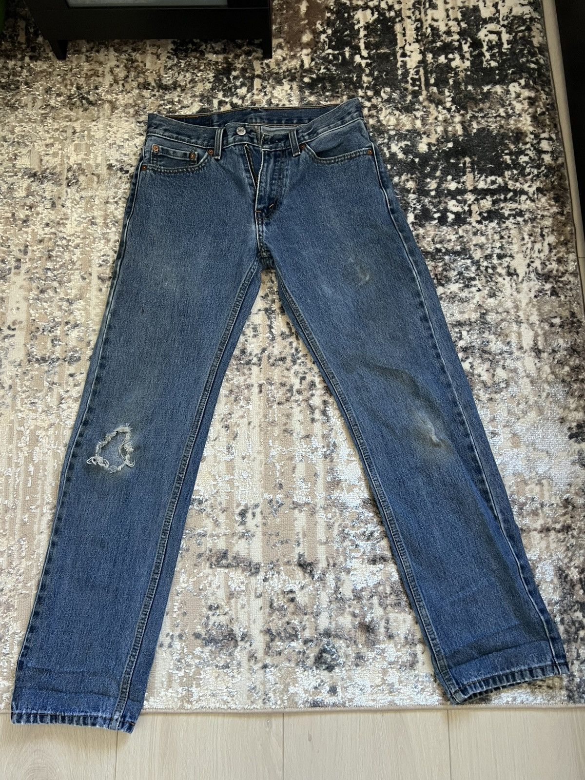 Levi's Vintage distressed 501 jeans Size US 29 - 1 Thumbnail
