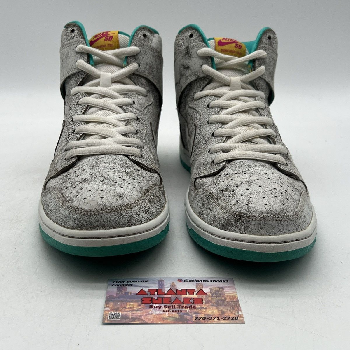 Nike Nike dunk high flamingo Size US 12 / EU 45 - 2 Thumbnail