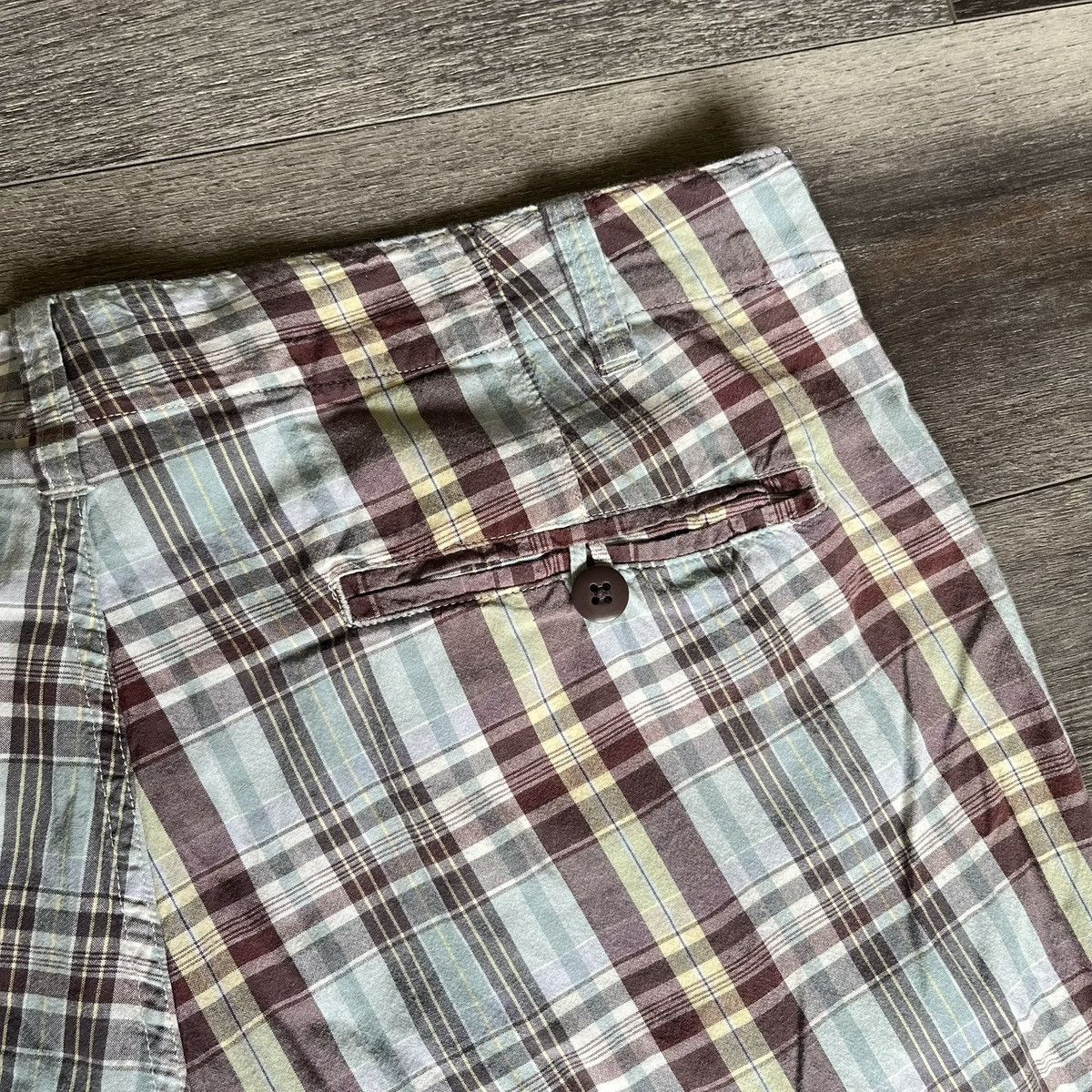 Polo Ralph Lauren Vintage Y2K Polo Ralph Lauren Jeans Co. Check Flannel Shorts Size US 36 / EU 52 - 3 Thumbnail