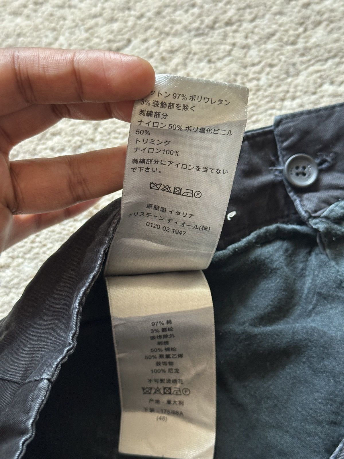 Dior Dior Utility Cargo Pant Size US 34 / EU 50 - 15 Thumbnail