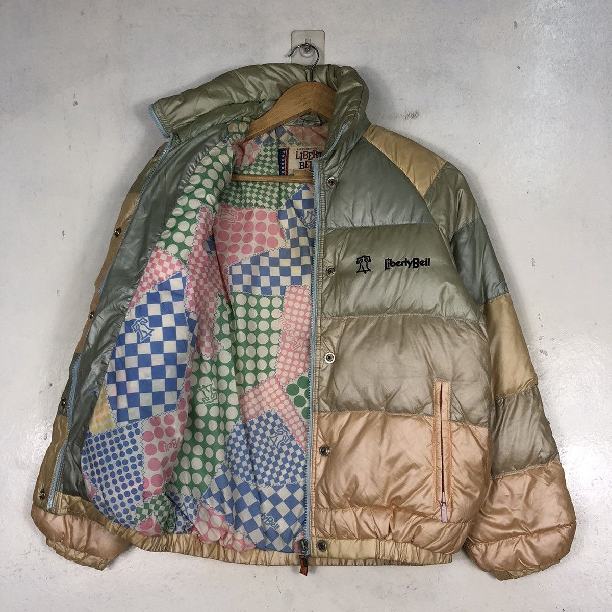 Japanese Brand × Liberty × Vintage 💛SEND OFFER💛VINTAGE LIBERTY BELL PUFFER DOWN JACKET Size M / US 6-8 / IT 42-44 - 9 Thumbnail