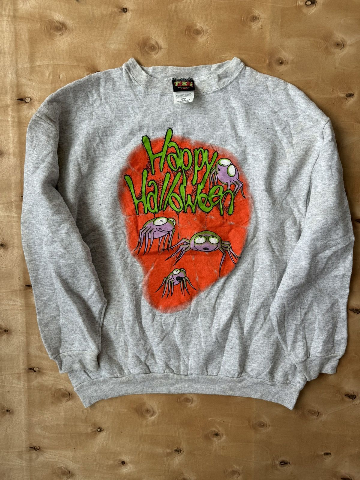 Vintage Vintage HAPPY HALLOWEEN SWT01 Size US L / EU 52-54 / 3 - 1 Thumbnail