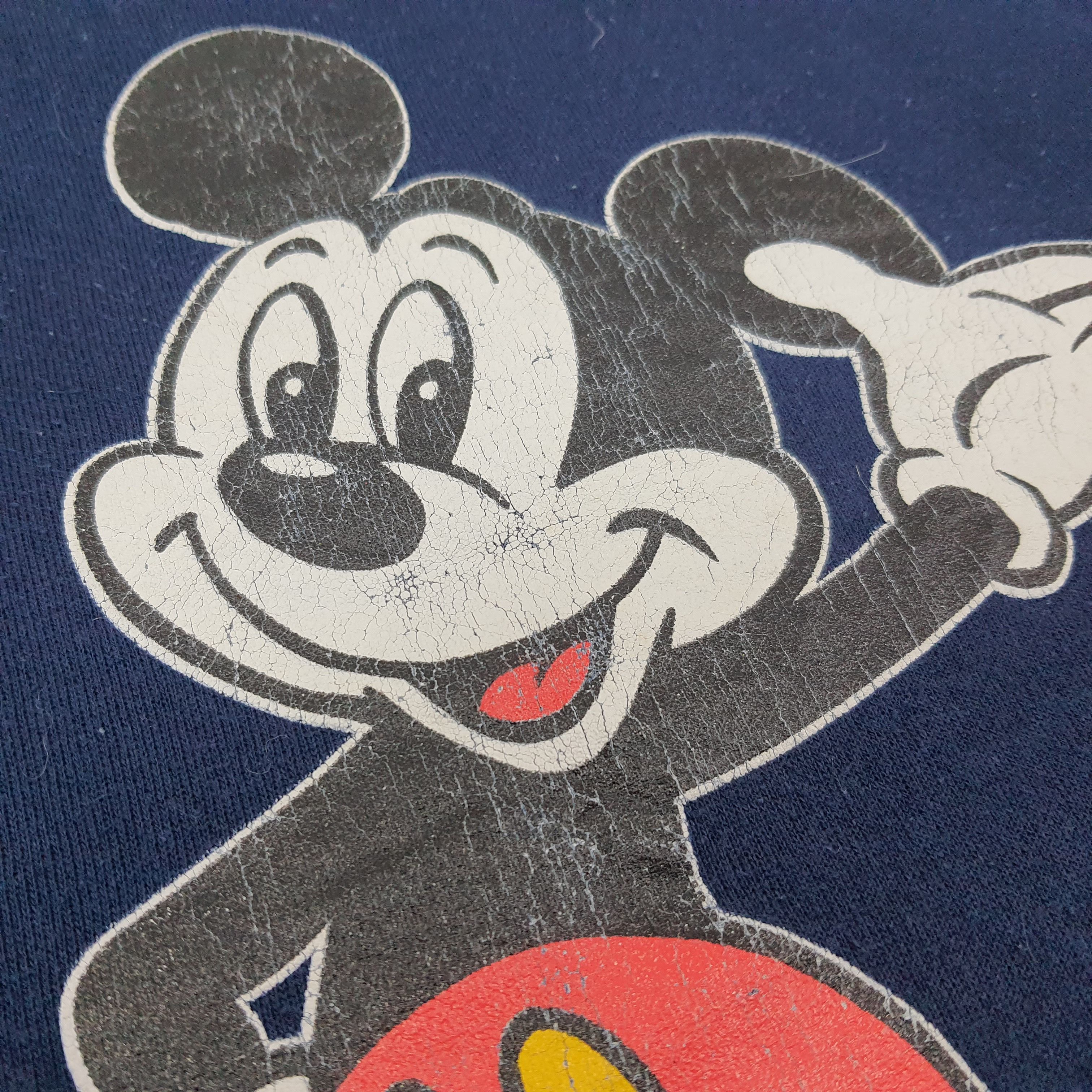 Mickey Mouse Vintage Disney Mickey Mouse Sweatshirt C255N20 Size US M / EU 48-50 / 2 - 2 Thumbnail