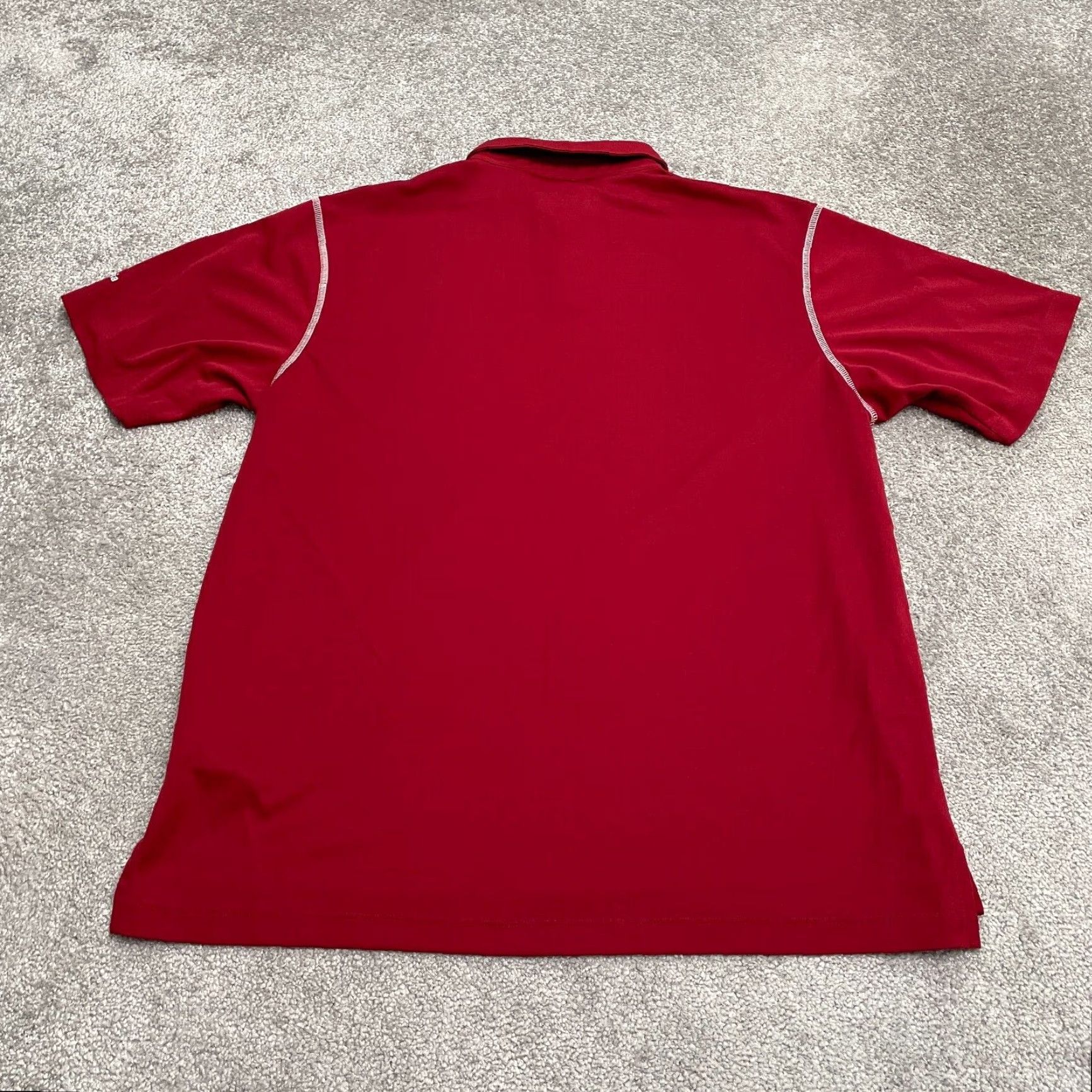 Vintage Columbia Golf Polo Shirt Mens XL Red Short Sleeve Omni Wick High Stakes Shirt Polo Outdoor Size US XL / EU 56 / 4 - 2 Thumbnail