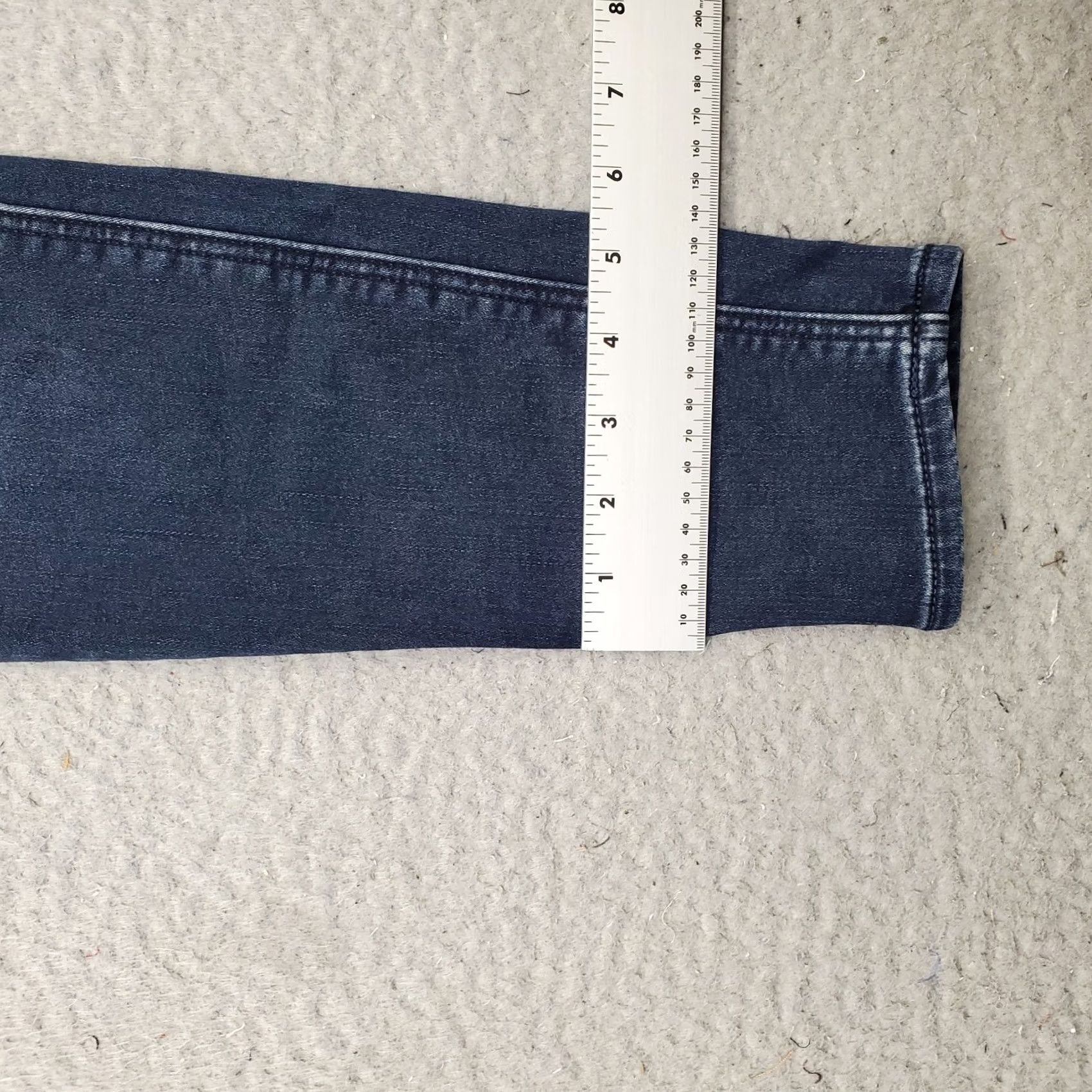 Old Navy Old Navy Rockstar Jeans Womens 6 Blue Denim High Rise Skinny Jeans 5-Pocket Denim Denim Blue Womens Size 6 VINTAGE? Size 28" / US 6 / IT 42 - 5 Thumbnail
