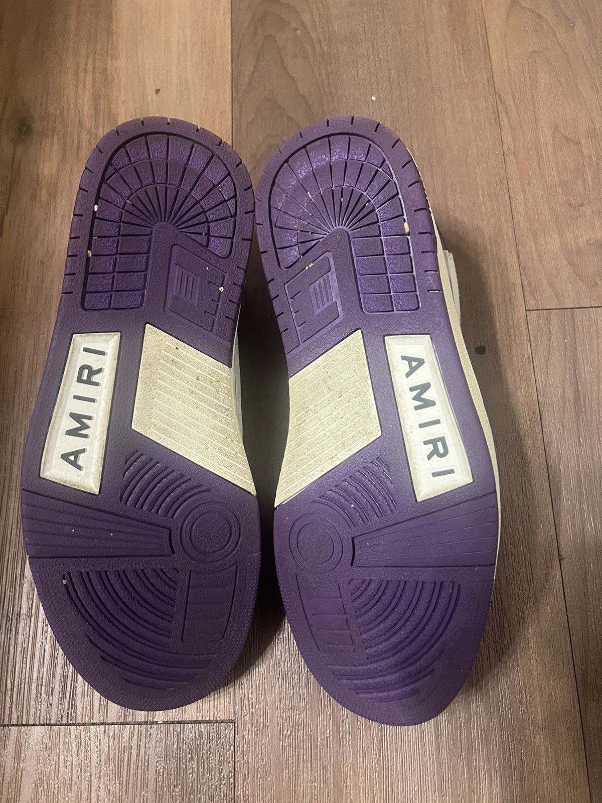 Amiri Amiri Skel Top 'Purple White' Size US 8 / EU 41 - 6 Thumbnail