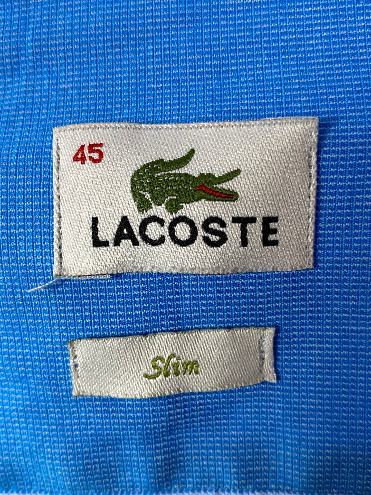 Lacoste × Vintage Lacoste Vintage Men's Slim Fit Shirt - S Size US S / EU 44-46 / 1 - 5 Thumbnail