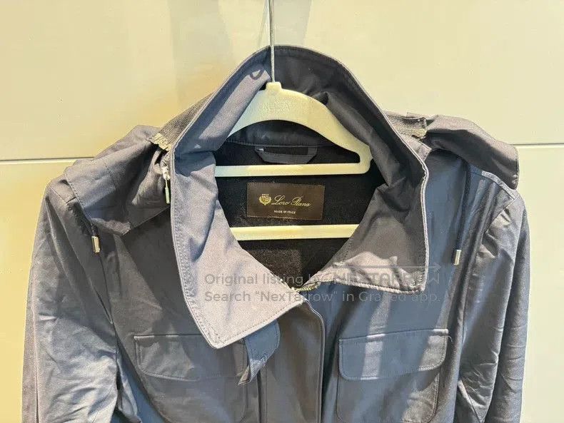 Loro Piana Loro Piana Gray Hooded Jacket. Size US M / EU 48-50 / 2 - 6 Thumbnail