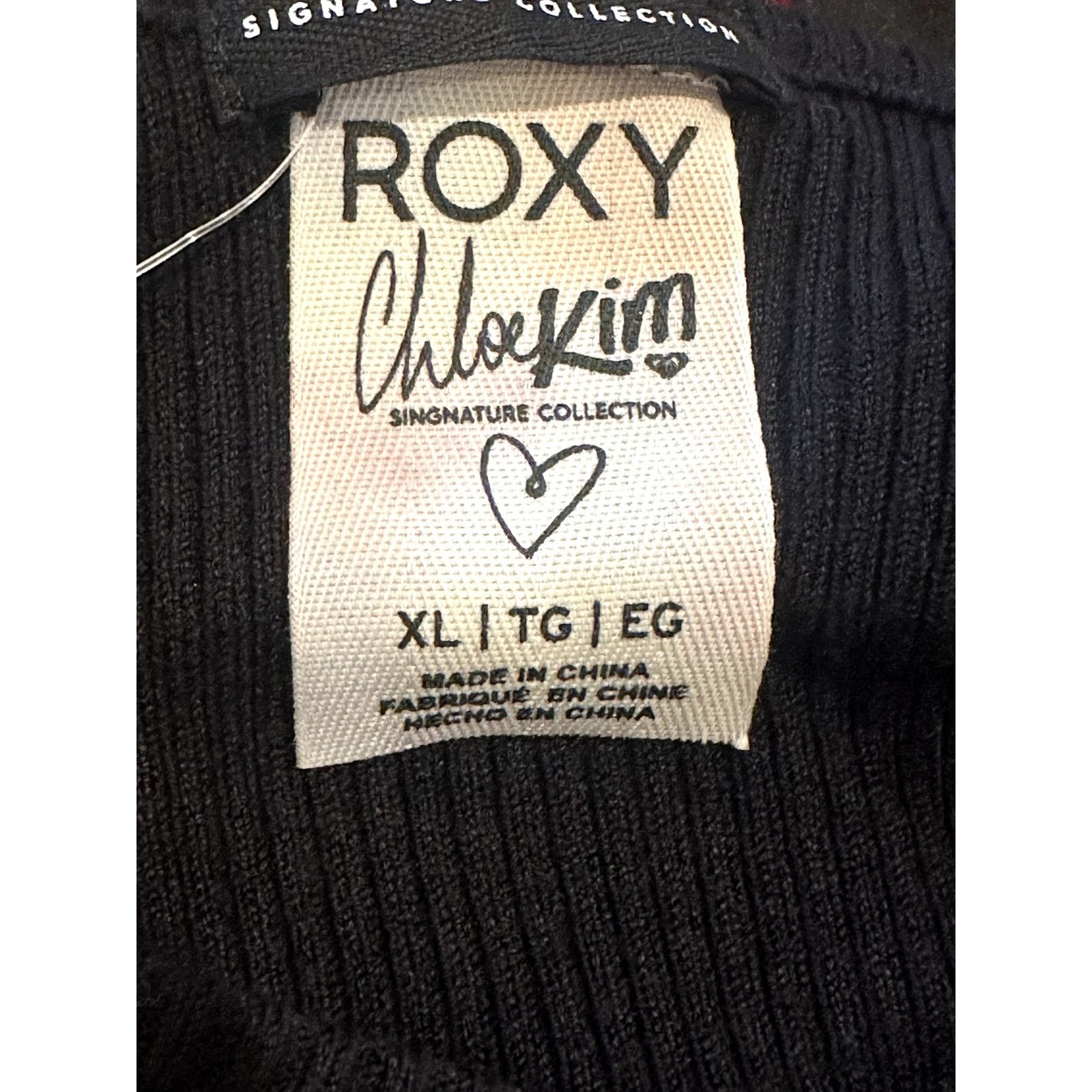 Other Roxy Women's Crop Ribbed Black Tank Top Scoop Neck XL NWT Size XL / US 12-14 / IT 48-50 - 11 Thumbnail