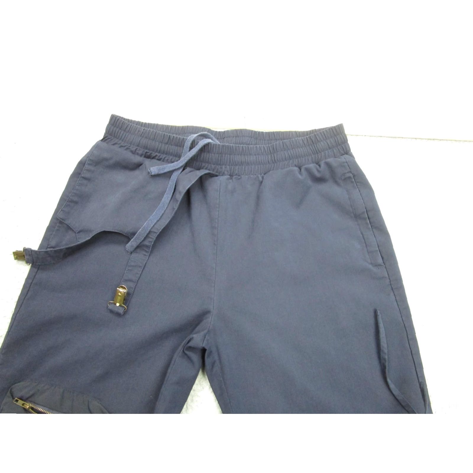 Vintage VINTAGE Nineth Closet Pants Womens Large Navy Cargo Military Paratrooper Utility y2k Size 36" / US 14 / IT 50 - 6 Thumbnail