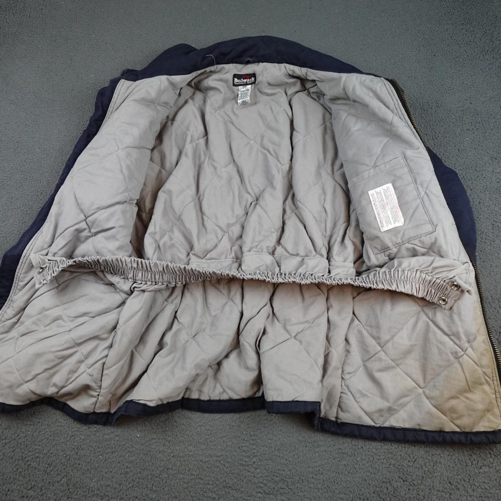 Vintage Bulwark Excel FR ComforTouch Jacket Mens Medium Blue Parka Insulated JLP8NV4 Size US M / EU 48-50 / 2 - 7 Thumbnail
