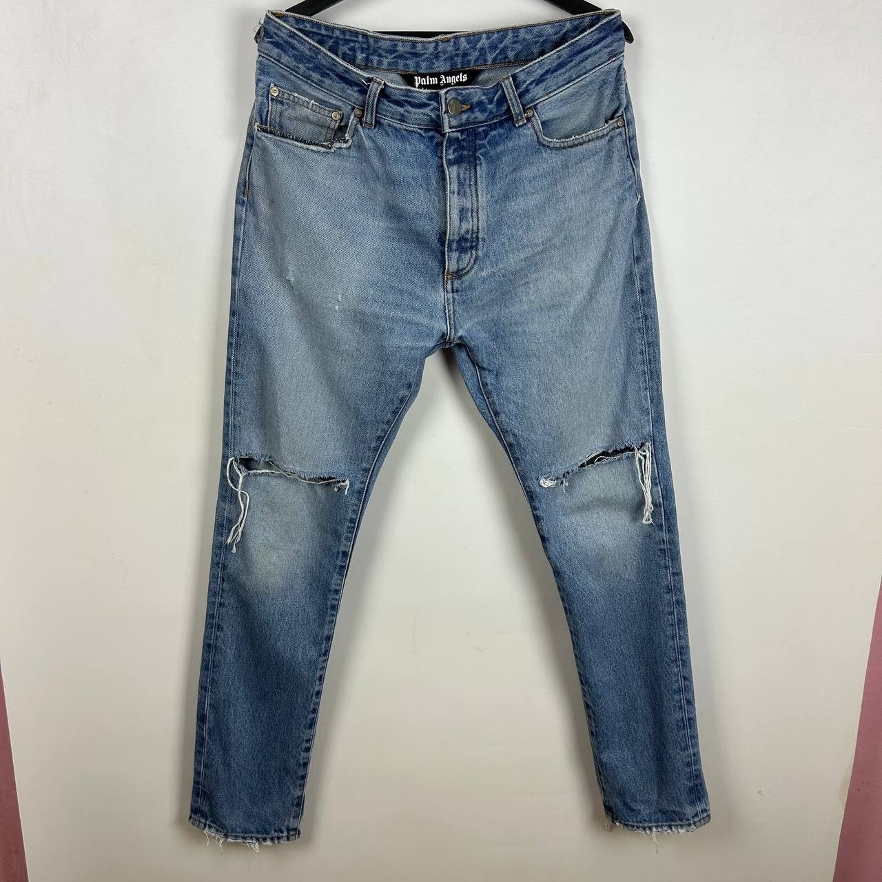 Palm Angels Palm Angels Bandana Pocket Jeans Size US 32 / EU 48 - 1 Thumbnail