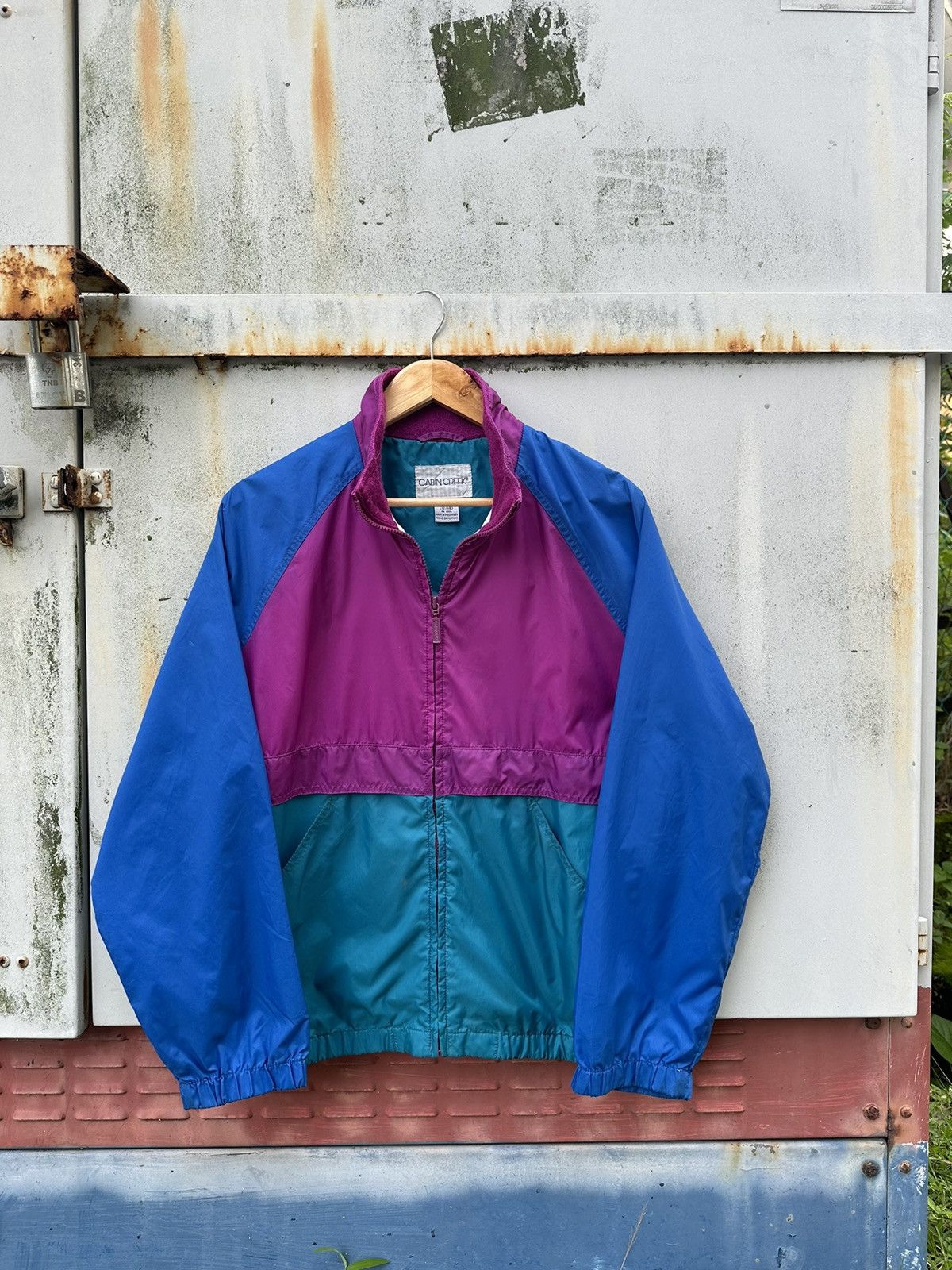 Cabin Creek 👹Vintage Cabin Creek Colour Block Windbreaker Size US M / EU 48-50 / 2 - 2 Thumbnail