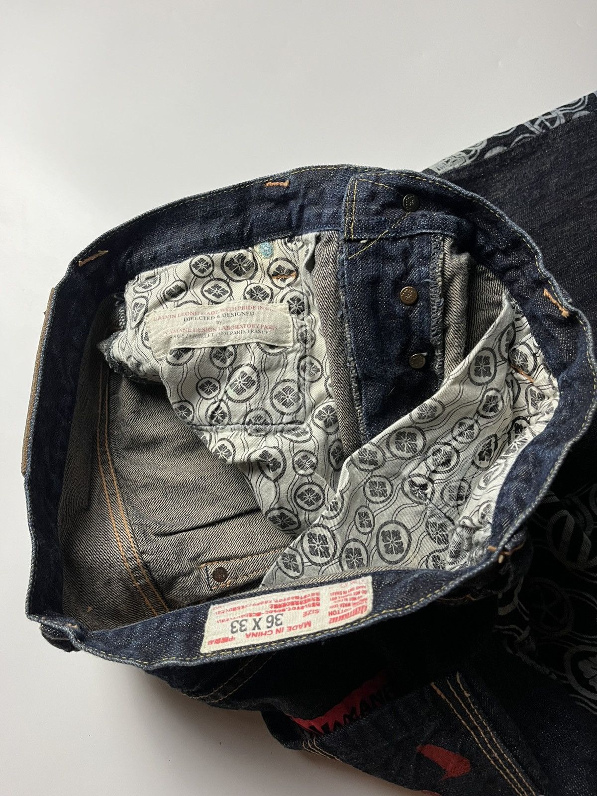 Evisu Yamane Industries - Evisu Split-Leg Selvedge Denim Jeans Size US 36 / EU 52 - 16 Thumbnail