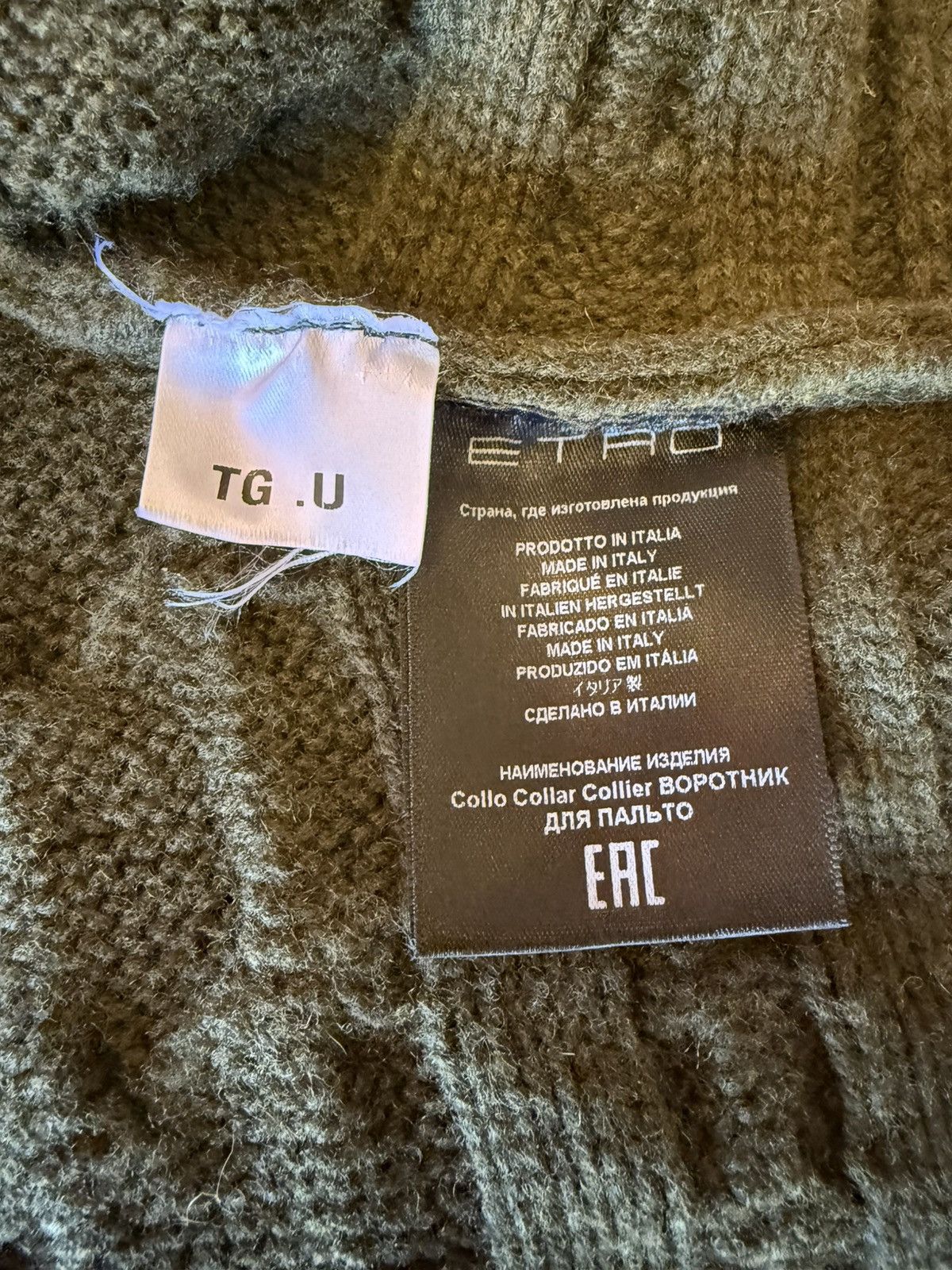 Etro Etro Cropped Cable-knit Vest in Green Size US XS / EU 42 / 0 - 6 Thumbnail