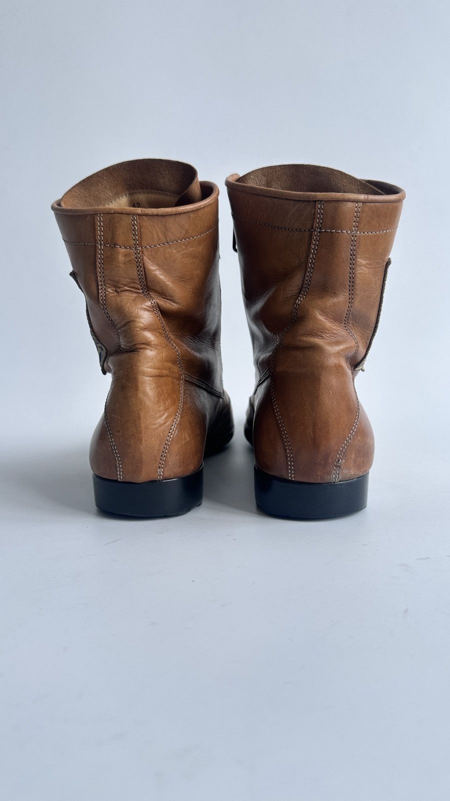 Aeronautica Militare Aeronautica Militare Leather Pilot Boots Meras Zip Italy 42 Size US 9 / EU 42 - 7 Thumbnail