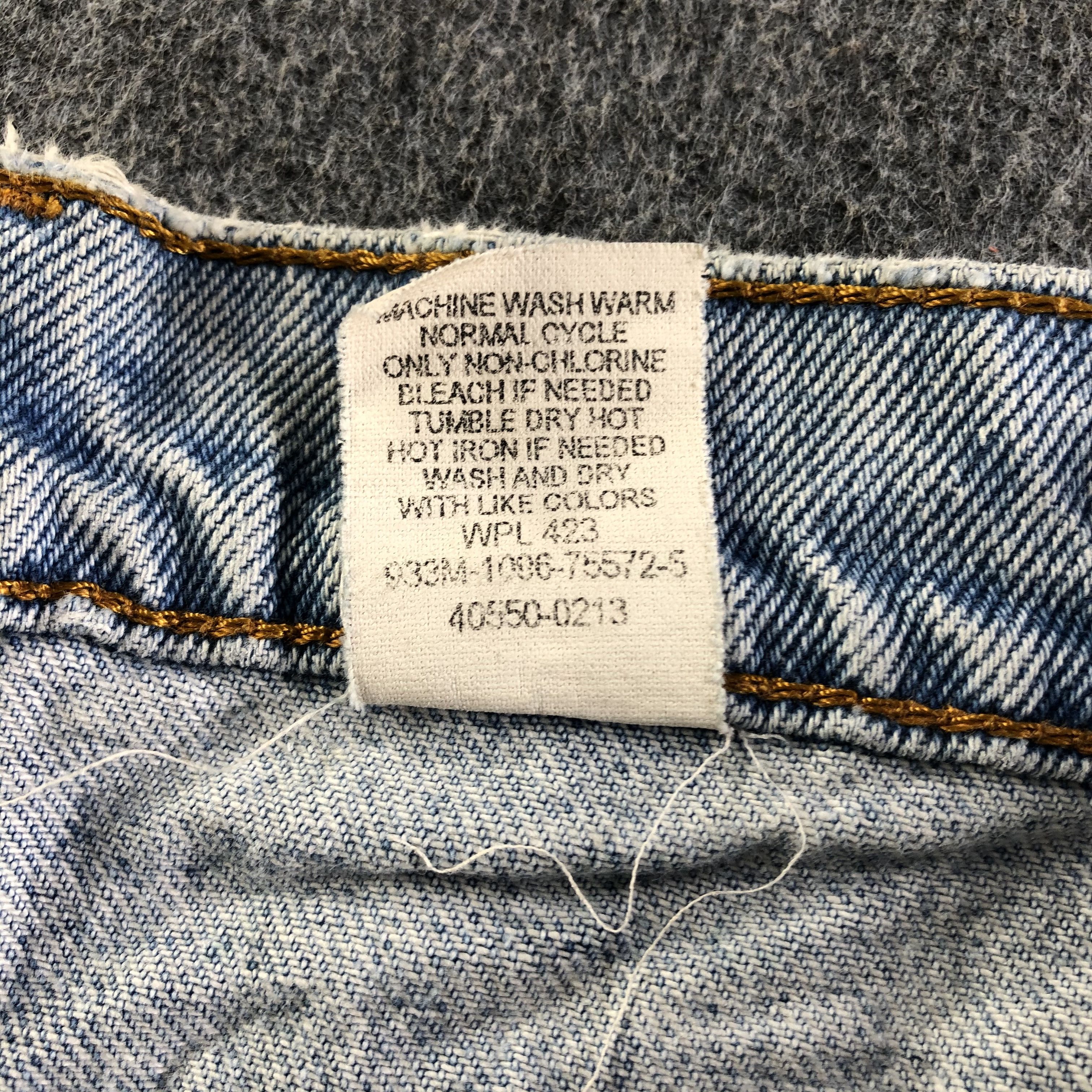 Levi's 90s Vintage Light Wash Levis 550 Jeans-J4169 Size US 31 - 13 Thumbnail