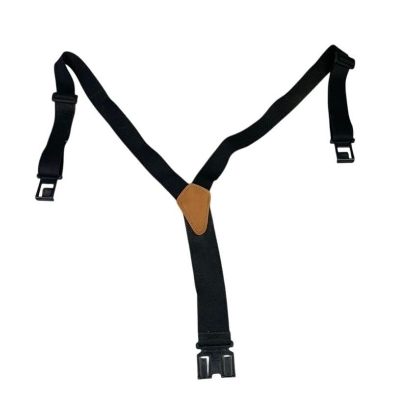 Dickies Dickie's Perry Suspenders Black Y-Back Leather Patch Size ONE SIZE - 1 Thumbnail