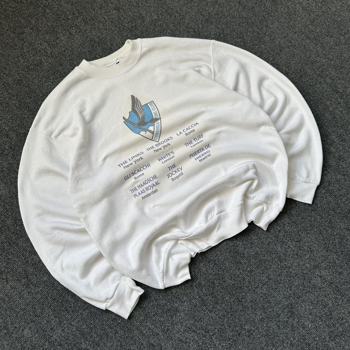 Fruit Of The Loom VTG 2000s Sweatshirts Fitted Man’s Size M Interclub Race Size US M / EU 48-50 / 2 - 1 Thumbnail