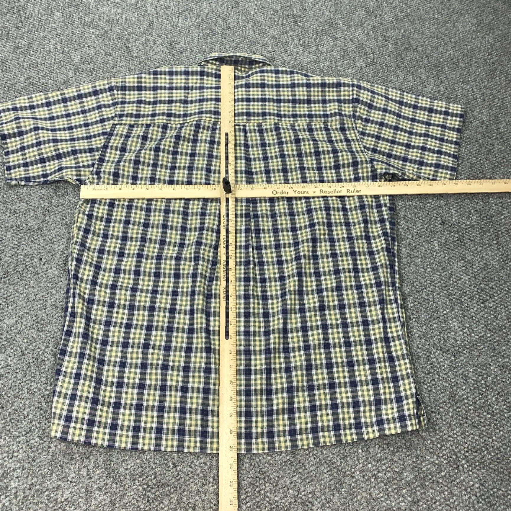 Chaps VINTAGE Chaps Shirt Mens L Blue Plaid 90s Preppy Logo Pocket Button-Up Colar-Down Casual Size US L / EU 52-54 / 3 - 7 Thumbnail