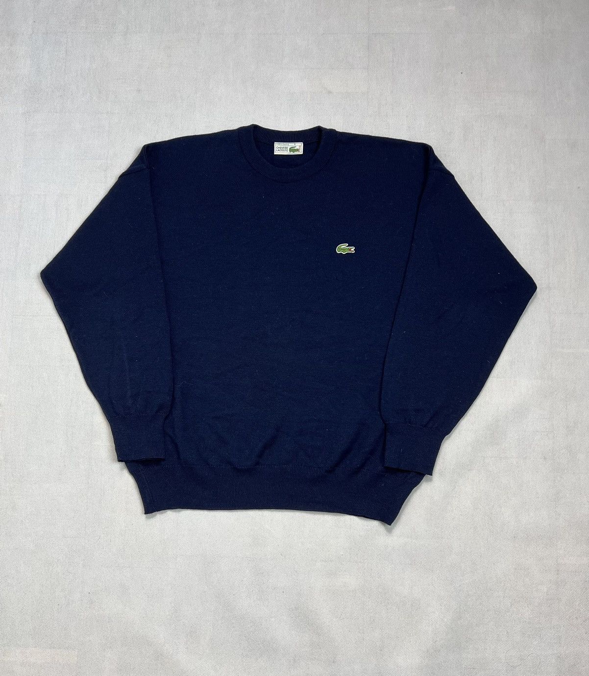 Lacoste × Vintage Sweater Lacoste vintage 90’s wool rare Size US L / EU 52-54 / 3 - 1 Thumbnail