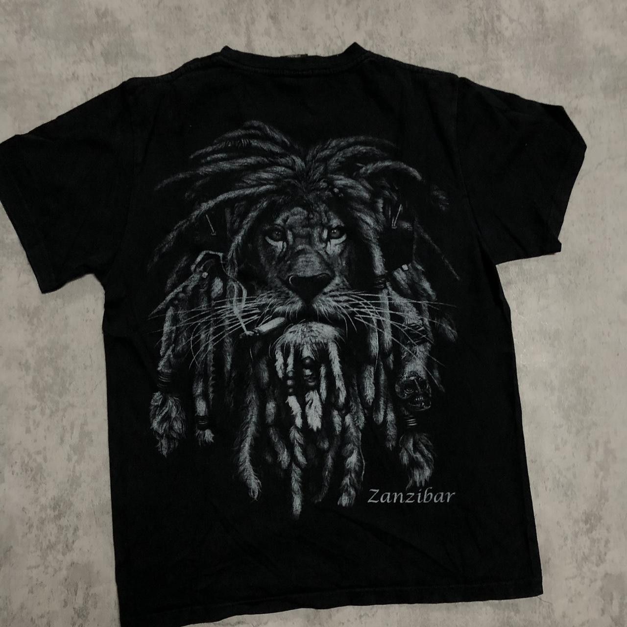 Other Black Zanzibar reggae lion tee #reggaevibes Size US M / EU 48-50 / 2 - 4 Thumbnail