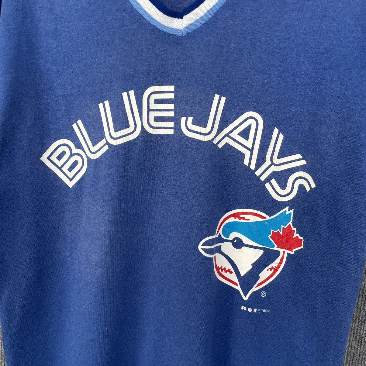 MLB × Russell Athletic × Vintage 1994 Toronto Blue Jays MLB x Russell Athletics T Shirt Size US M / EU 48-50 / 2 - 2 Thumbnail