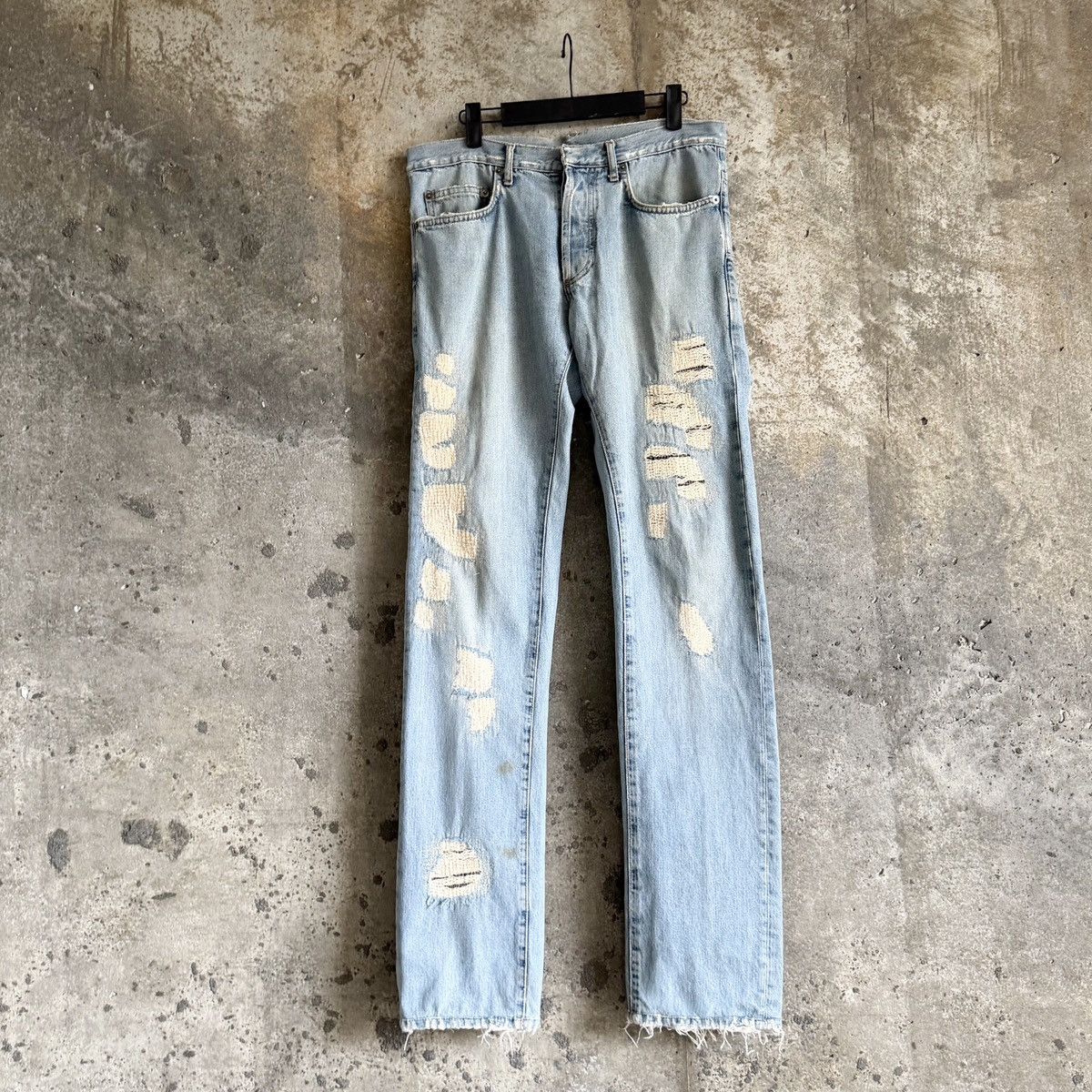 Dior Dior homme SS06 “rip repair” by Hedi Slimane | Grailed