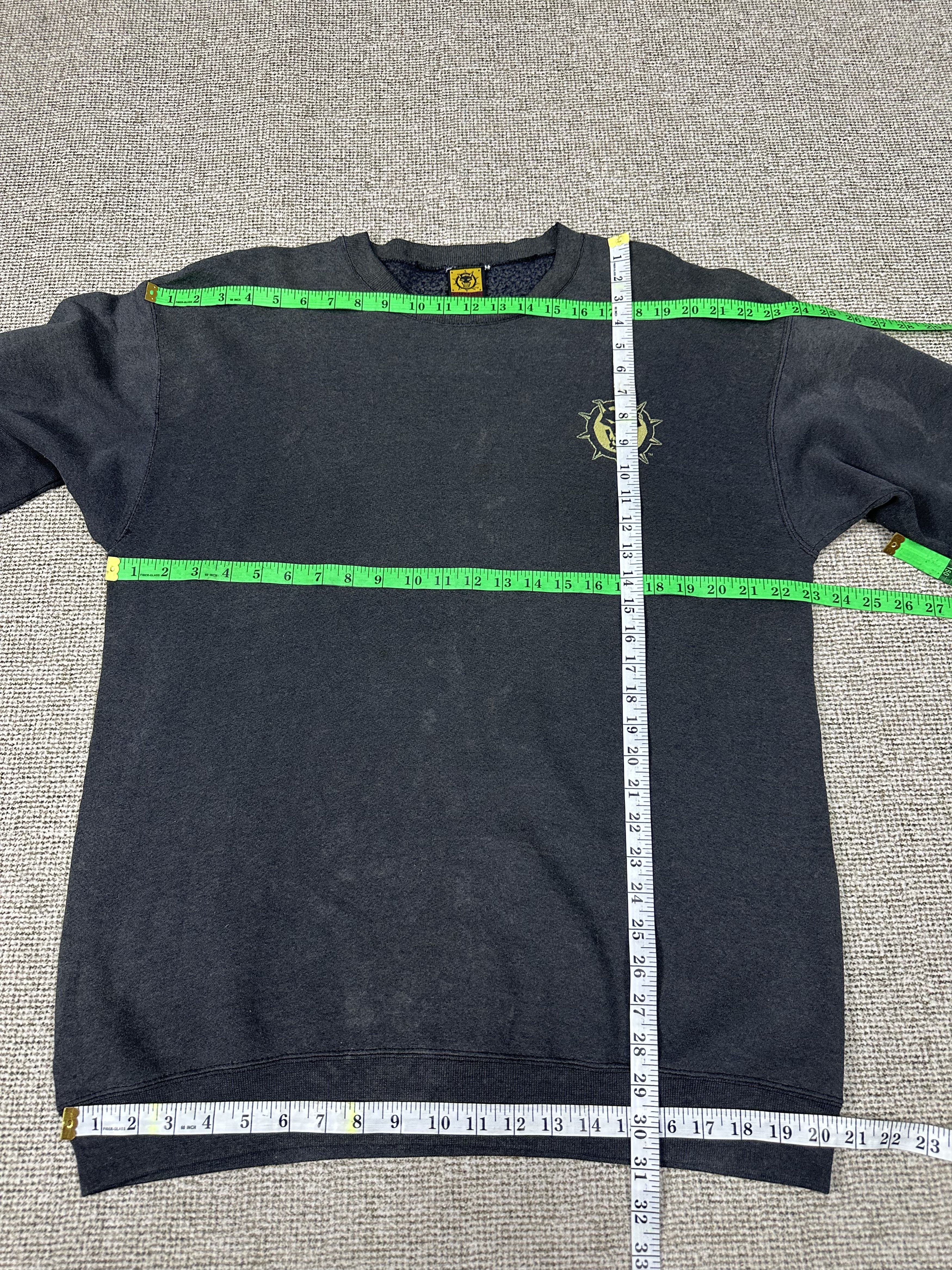 Vintage Vintage 90s Sunfaded Cross Breed Giant Crewneck Z481 Size US XL / EU 56 / 4 - 6 Thumbnail