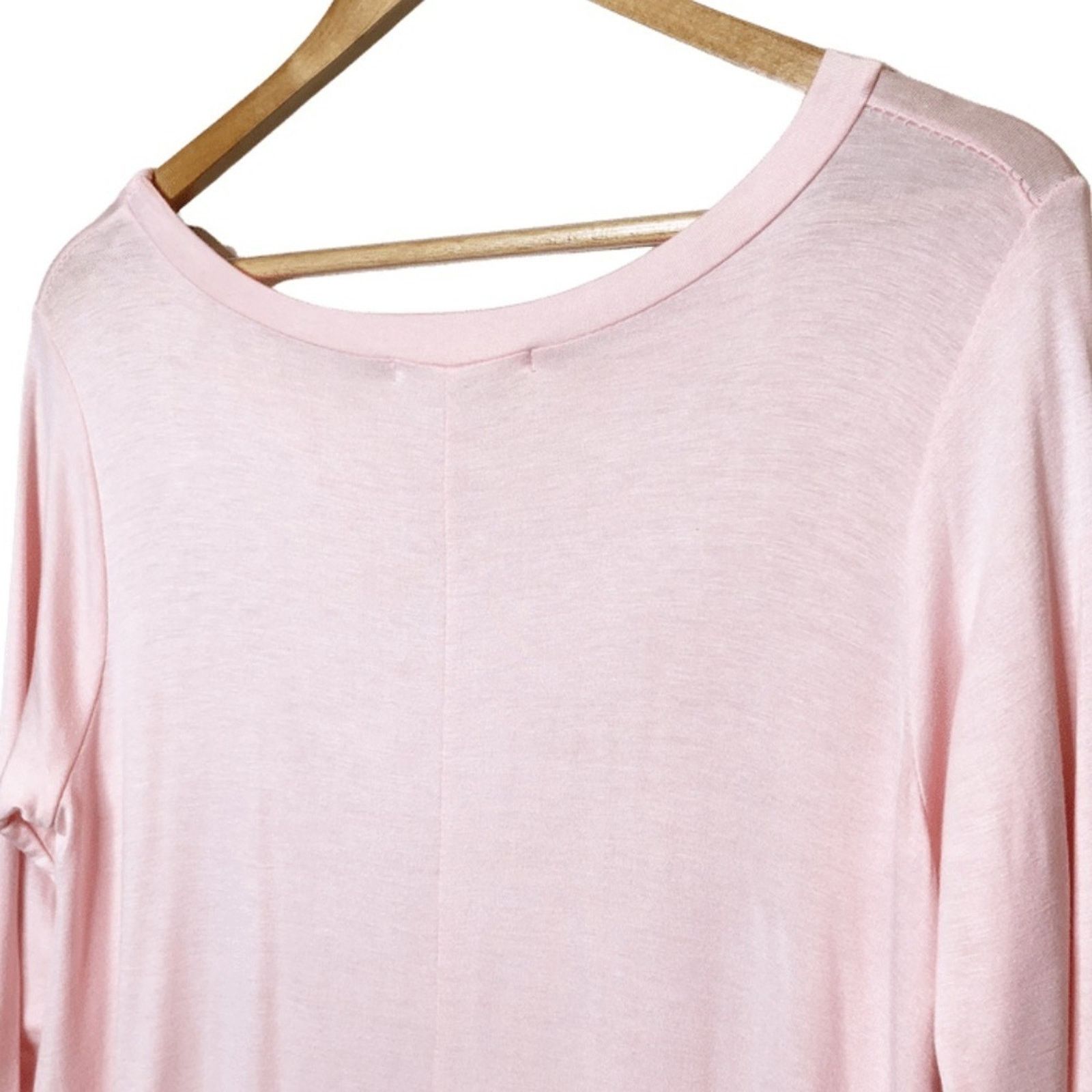 Other Love In 3/4 Sleeve Light Powder Pink Oversized Blouse Size M / US 6-8 / IT 42-44 - 13 Thumbnail