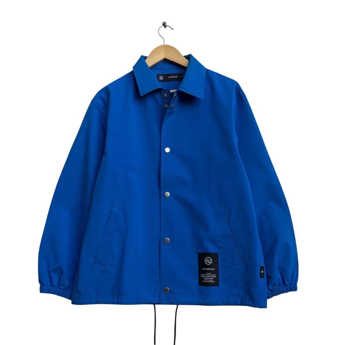 John Undercover × Jun Takahashi × Undercover 💥Awesome Undercover X Japanese Brand Coach Jacket Big Logo Size US S / EU 44-46 / 1 - 2 Thumbnail
