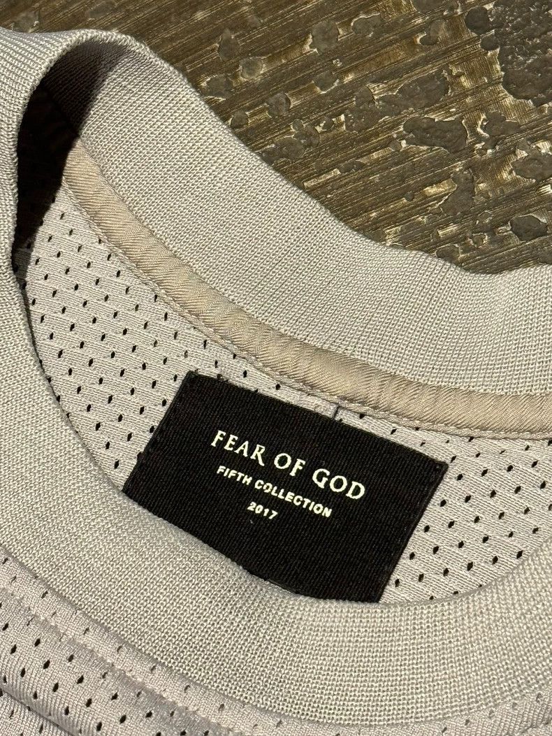 Fear of God Fear of God Grey medal mesh Size US M / EU 48-50 / 2 - 2 Thumbnail