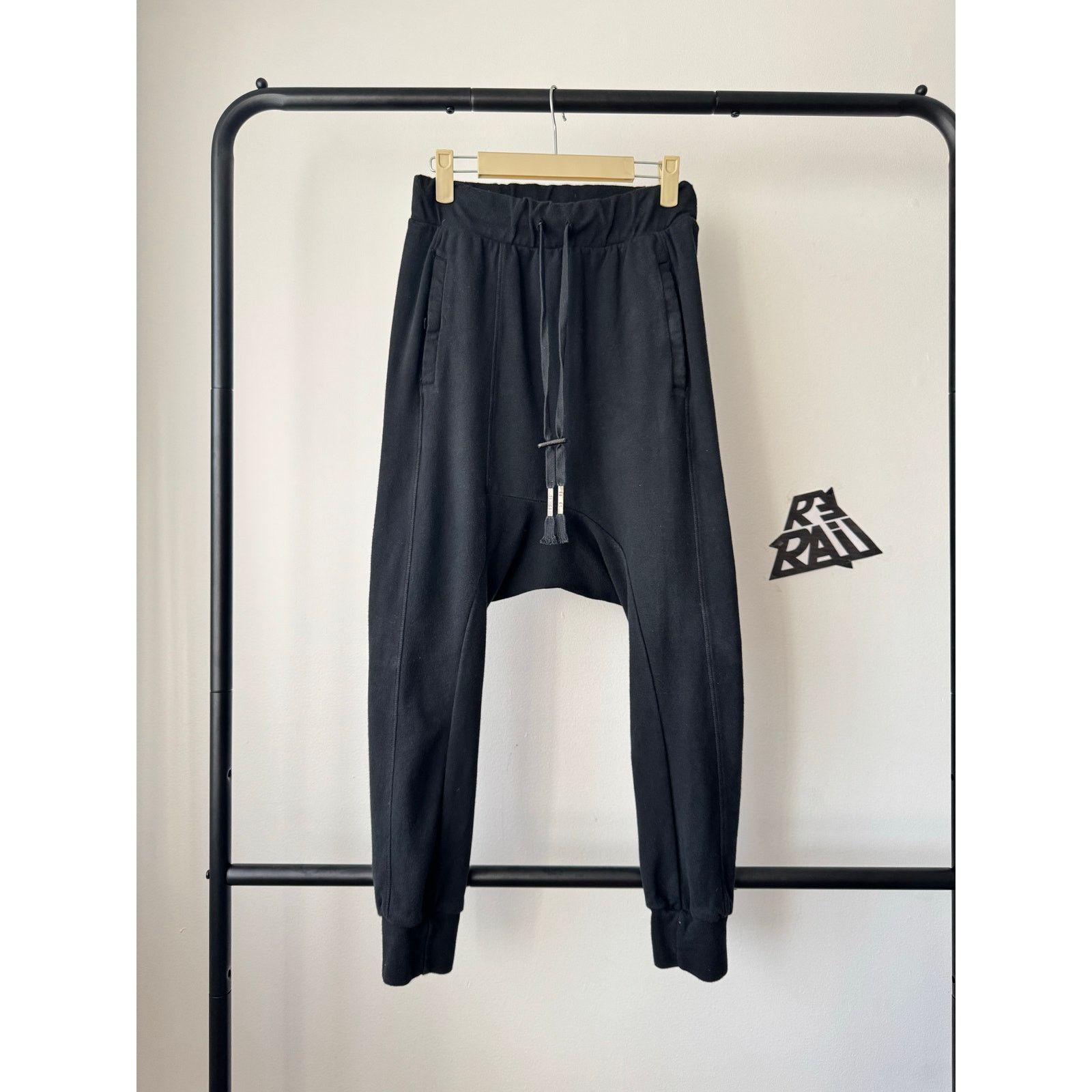 Boris Bidjan Saberi Sterling Silver Long John 2 Sweatpants