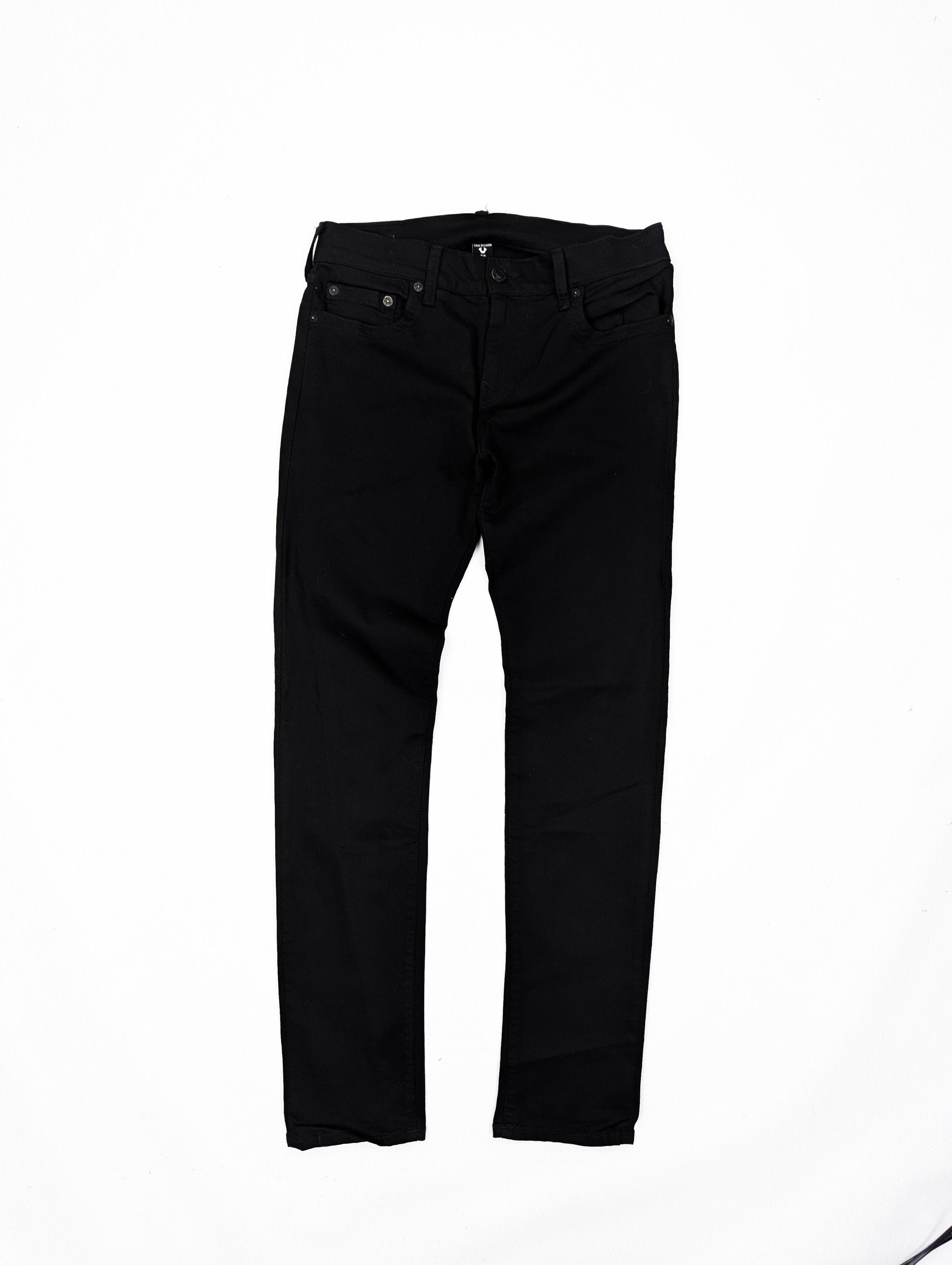 True Religion True Religion black denim jeans 32 Size US 32 / EU 48 - 2 Thumbnail