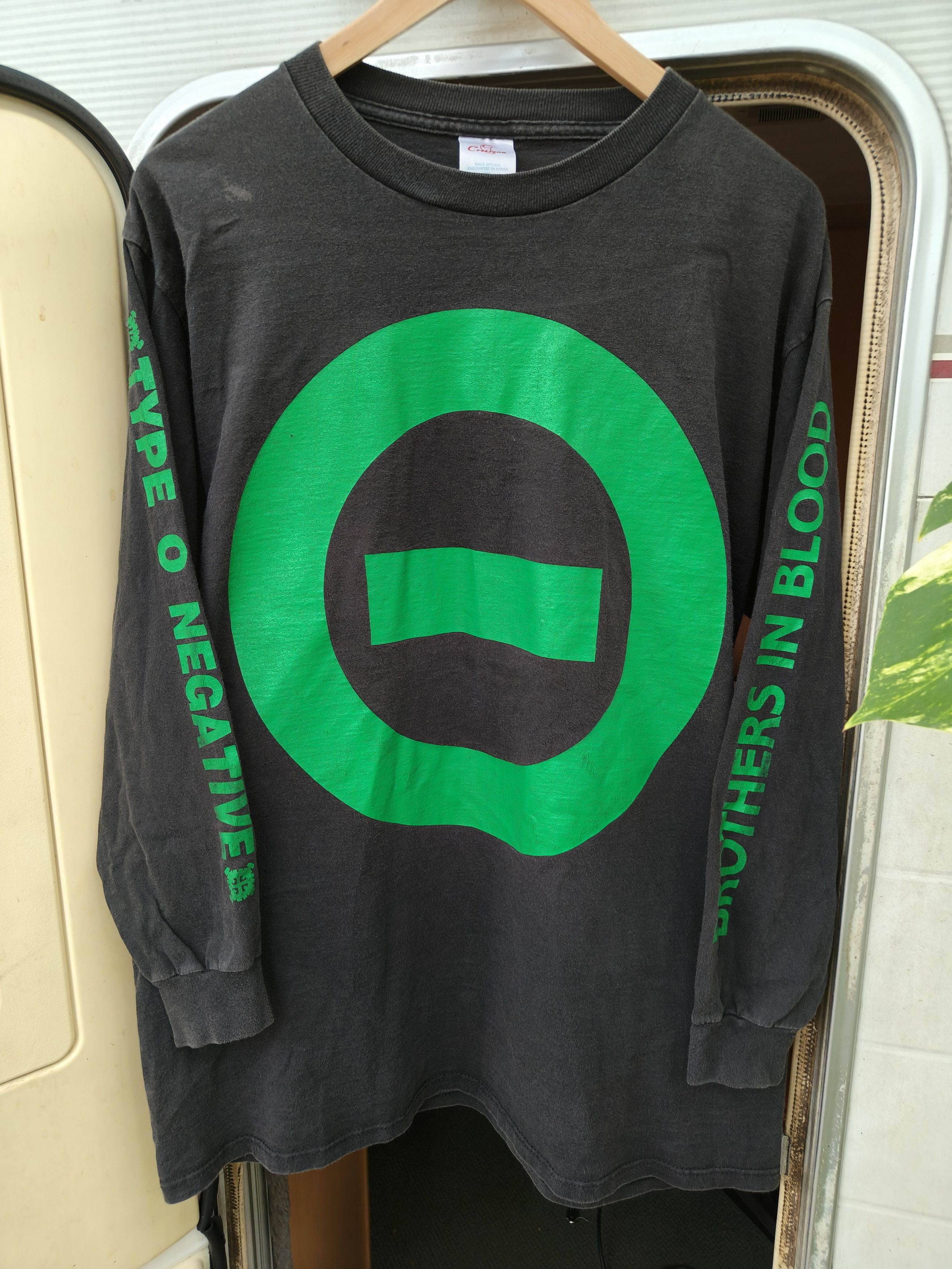 Vtg 90s Type o negative (Slow,deep,& hard) Ls shirt